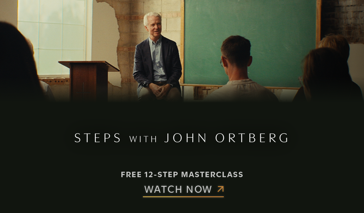 STEPS with John Ortberg — free 12-Step masterclass, watch now